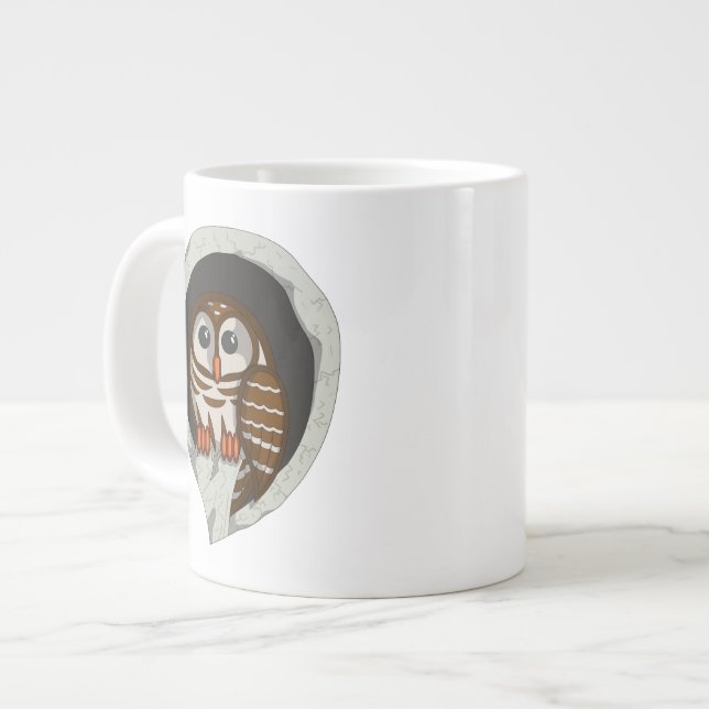 Selene the Owl Specialty Mug (Front Left)