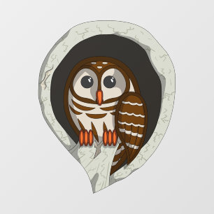 Selene the Owl Wall Decal
