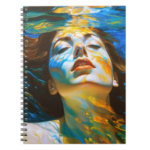 “Selene” - Women In Water Notebook