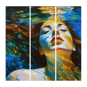 “Selene” - Women In Water Triptych