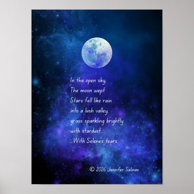 Selene's Tears Poster (Front)