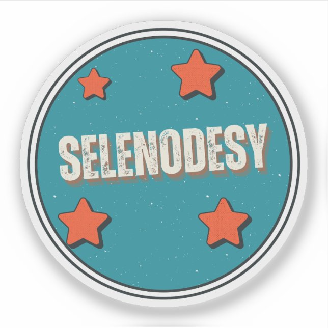 Selenodesy Sticker (Front)