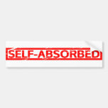 Self-absorbed Stamp Bumper Sticker