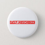 Self-absorbed Stamp Pinback Button