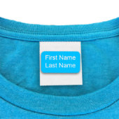 Self Adhesive Clothing Labels (Front)
