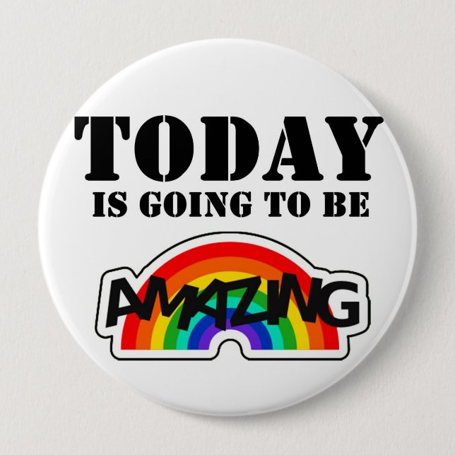 Self Affirmation Pinback Button (Front)