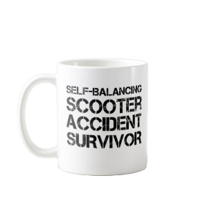 Self-Balancing Scooter Accident  Coffee Mug