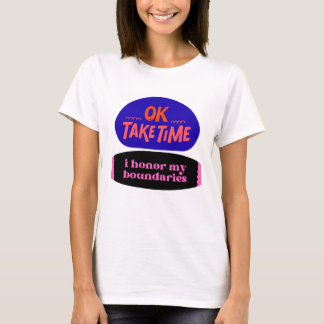 Self-Care and Boundaries Affirmations T-Shirt