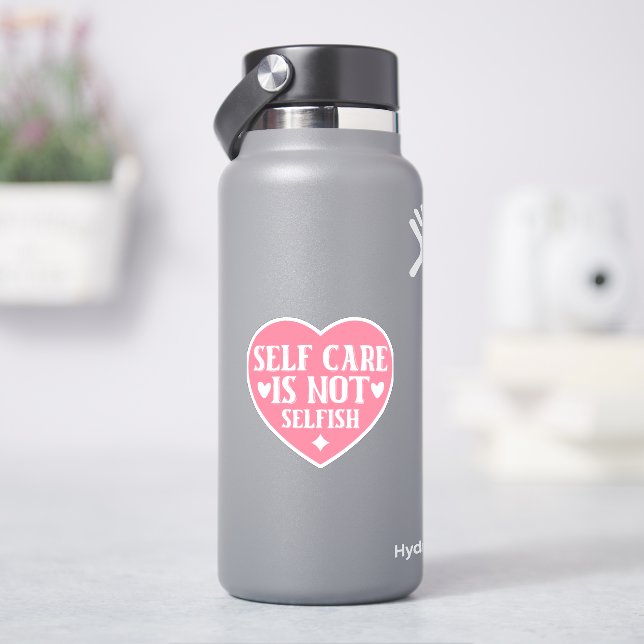 Self-care is not selfish sticker (HydroFlask)