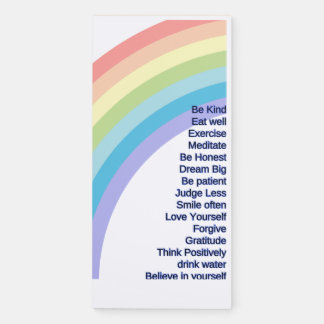 self care magnetic notepad