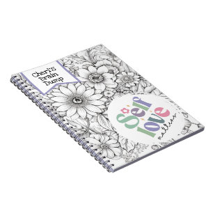 Self Care Notebook Brain Dump, Anxiety Reduction
