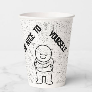 Self-Care Paper Coffee Cup