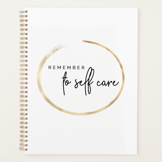 Self Care Planner (Front)