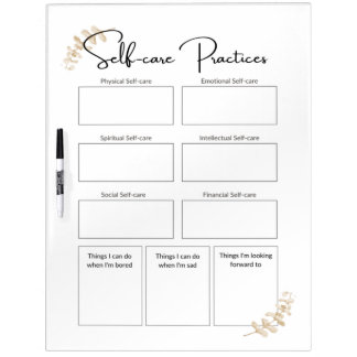 Self Care Practices Vision Board