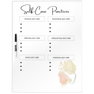 Self Care Practices Vision Board