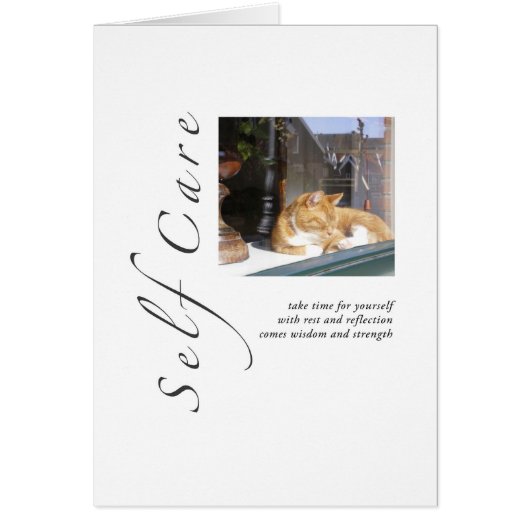 Self Care Reflection Cards (Front)