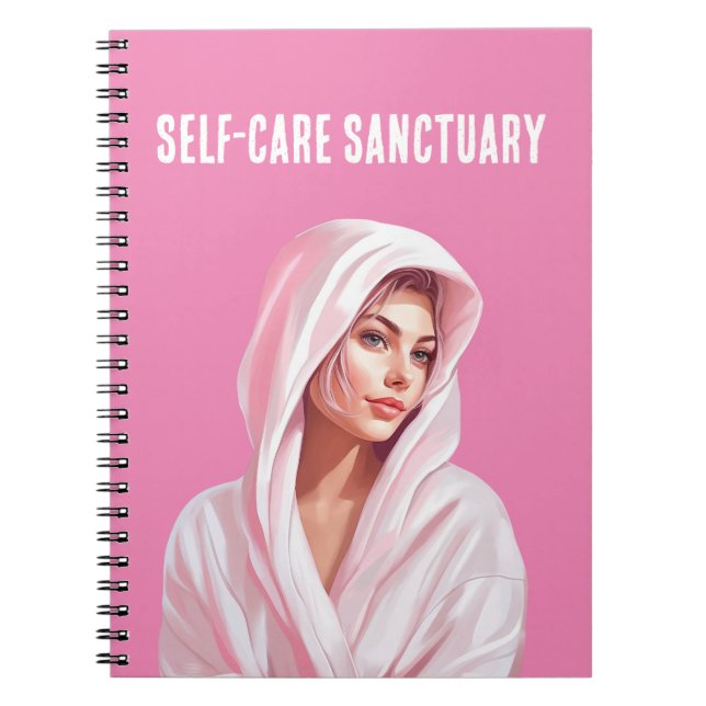 Self-Care Sanctuary Notebook  (Front)