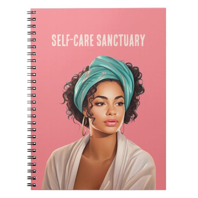 Self-Care Sanctuary Notebook  (Front)