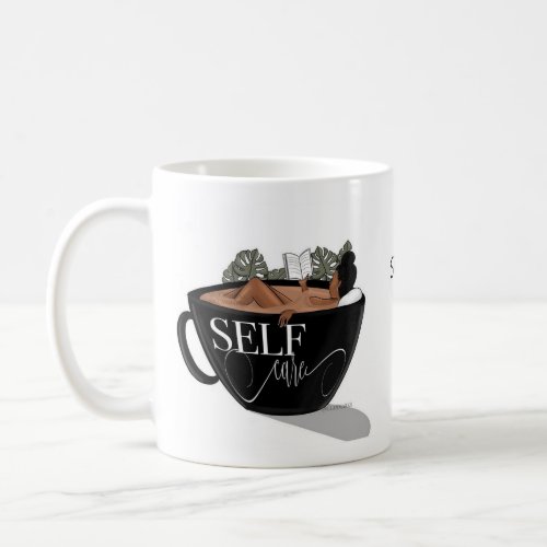 Self care Sippin on Positivitea Coffee Mug