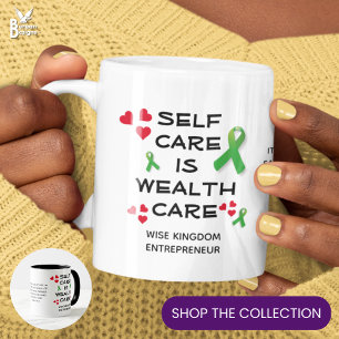 SELF CARE WEALTH CARE Christian Coffee Mug