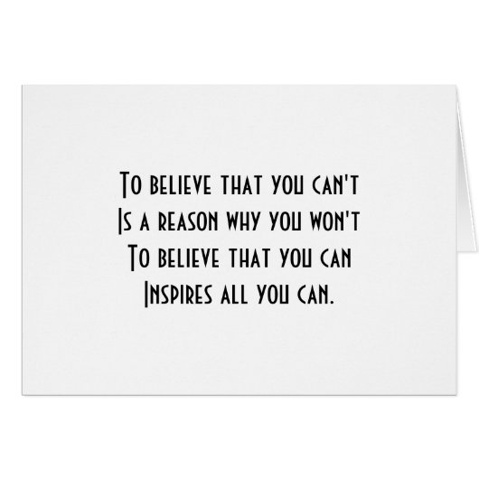 Self confidence cards (Front Horizontal)