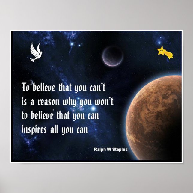 self confidence posters (Front)