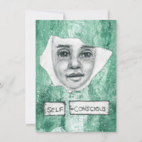 Self-Conscious Greeting Card