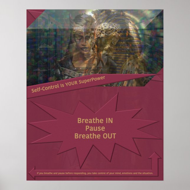 Self-Control Is YOUR SuperPower Poster (Front)