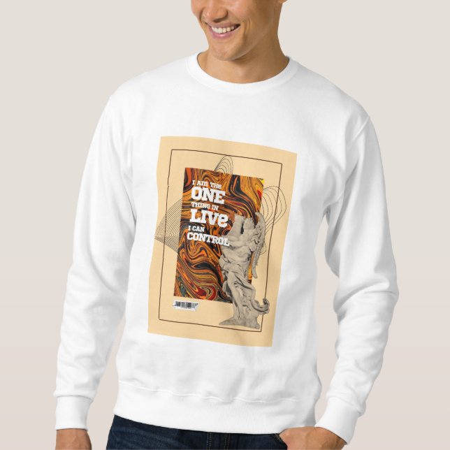  Self Control Motivational sweatshirt (Front)