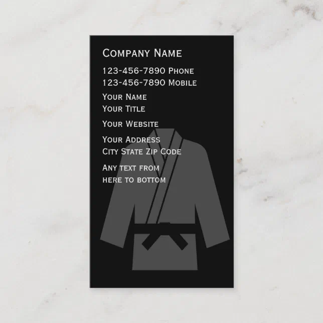 Self Defense Business Cards Zazzle