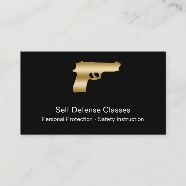Self Defense Business Cards (Front)