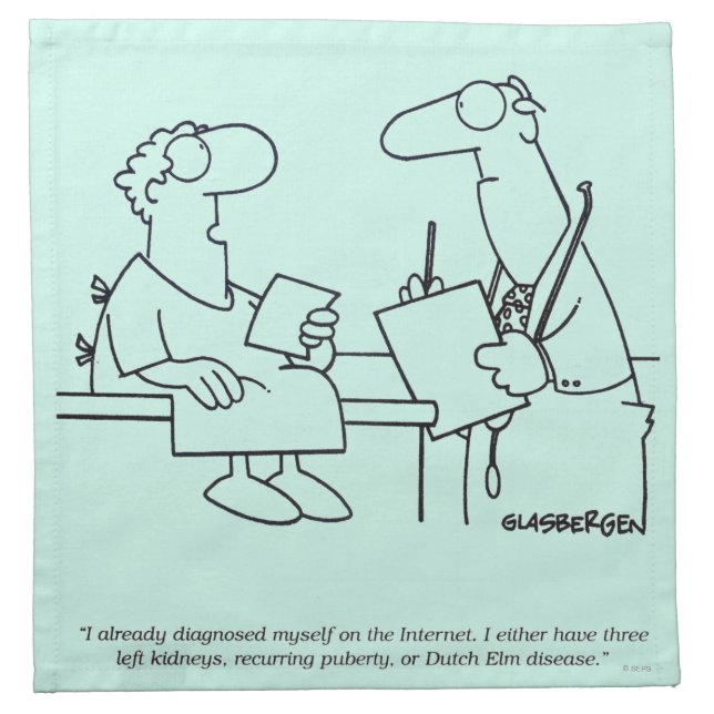 Self-Diagnosis Napkin (Front)