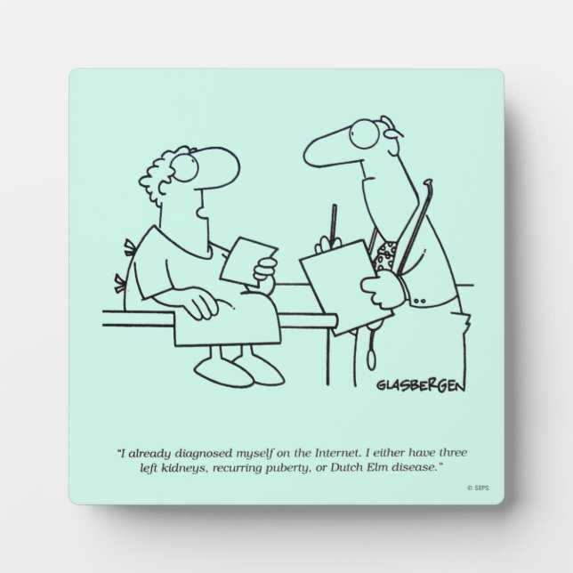 Self-Diagnosis Plaque (Front)