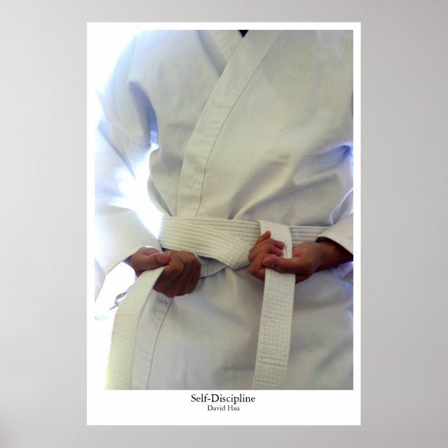Self-Discipline Poster (Front)