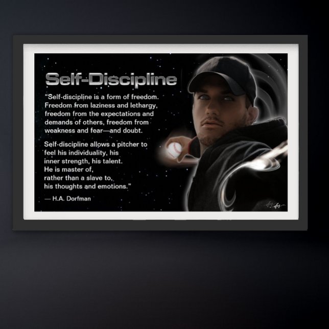 Self-Discipline Poster (self-discipline)