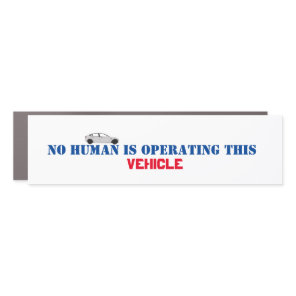 Self-Driving Car Magnet