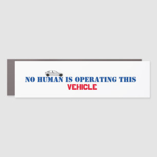 Self-Driving Car Magnet