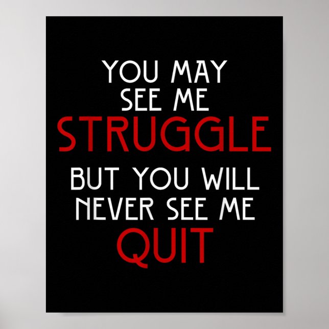 Self Employed Lancer New Quote Gift Retro Design  Poster (Front)