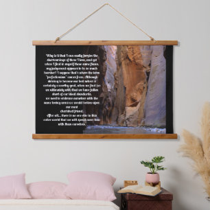 Self Forgiveness Inspirational Hanging Tapestry