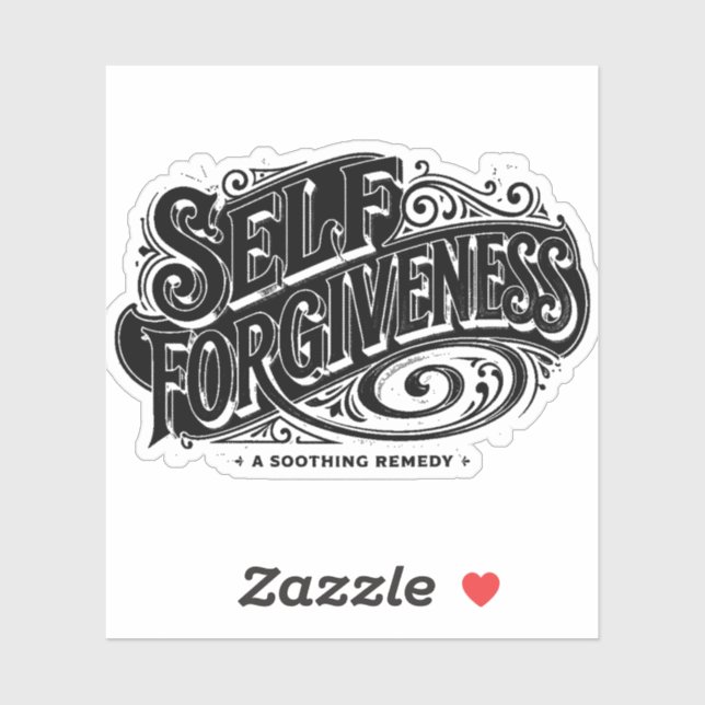 self forgiveness sticker (Sheet)