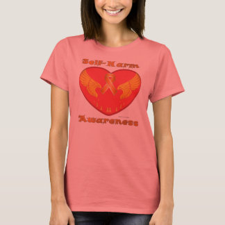 Self-Harm Aware Ladies Organic T-Shirt