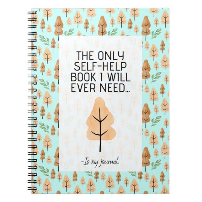 "Self Help" Journaling Notebook (Front)
