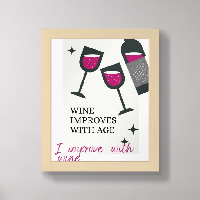 self improvement framed art (Framed Front)