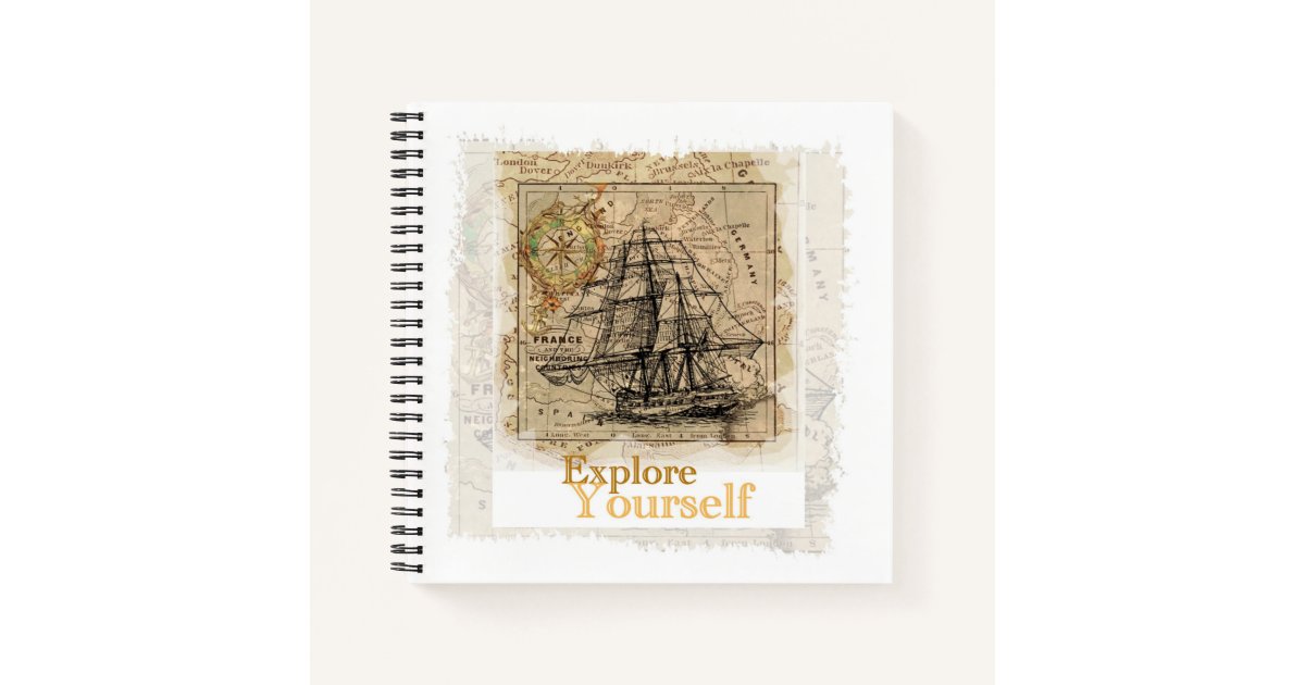 Self Improvement Success Quote Elegant Template Notebook | Zazzle
