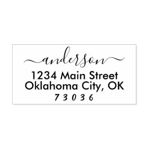 Self Inking Custom Return Address Stamp