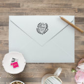 Self-Inking Heart Stamp Return Address Stamp (Envelope)