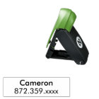 Self-Inking Pocket Stamp with Custom Name & Number