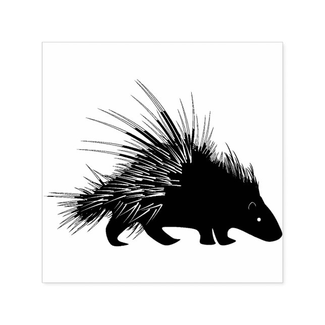 self-inking porcupine stamp (Design)