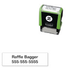Self Inking Raffle Ticket Stamp