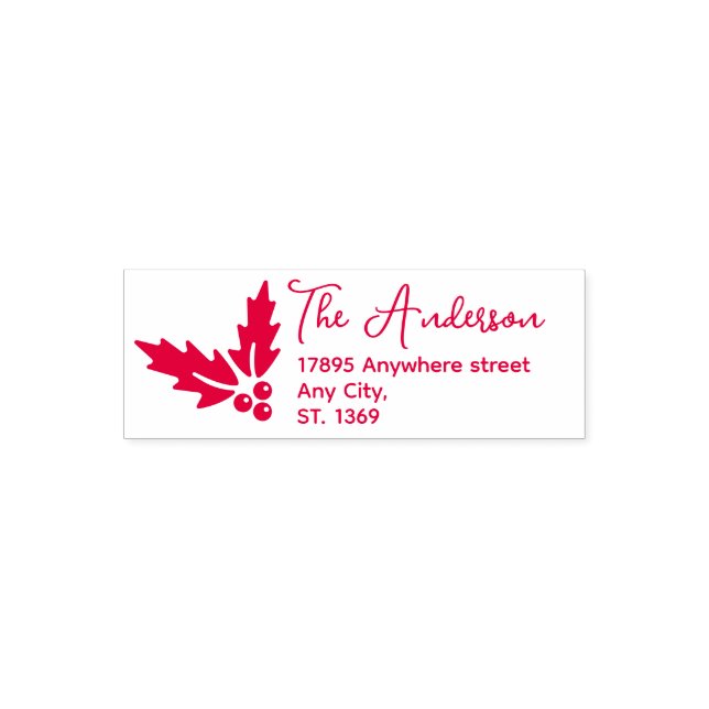 Self Inking Return Address Stamp (Design)